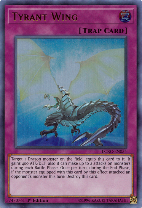 Tyrant Wing [LCKC-EN054] Ultra Rare | Play N Trade Winnipeg