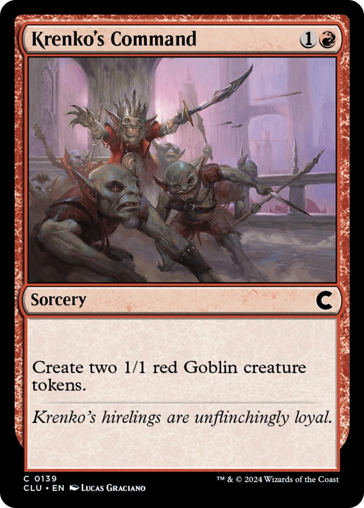 Krenko's Command [Ravnica: Clue Edition] | Play N Trade Winnipeg