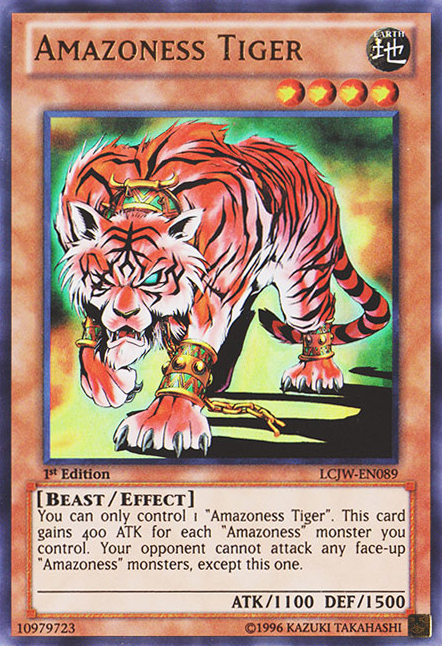 Amazoness Tiger [LCJW-EN089] Ultra Rare | Play N Trade Winnipeg