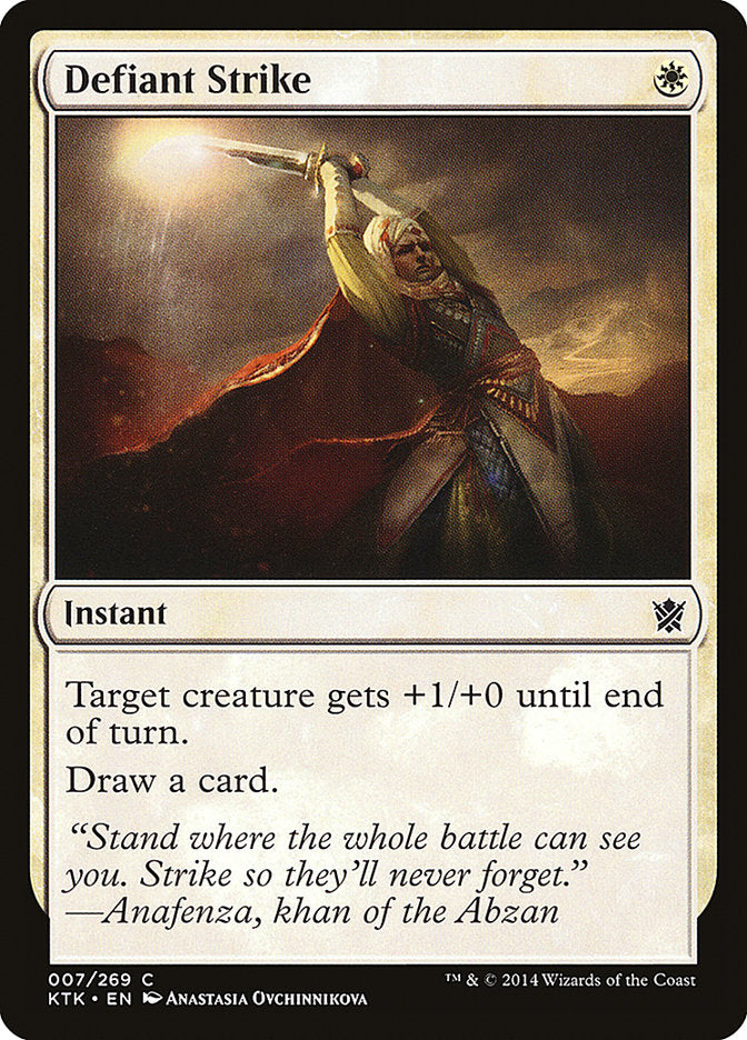 Defiant Strike [Khans of Tarkir] | Play N Trade Winnipeg