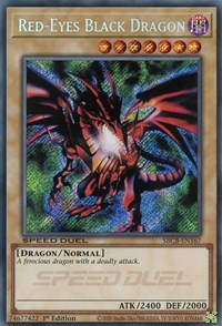 Red-Eyes Black Dragon (Secret) [SBCB-EN167] Secret Rare | Play N Trade Winnipeg