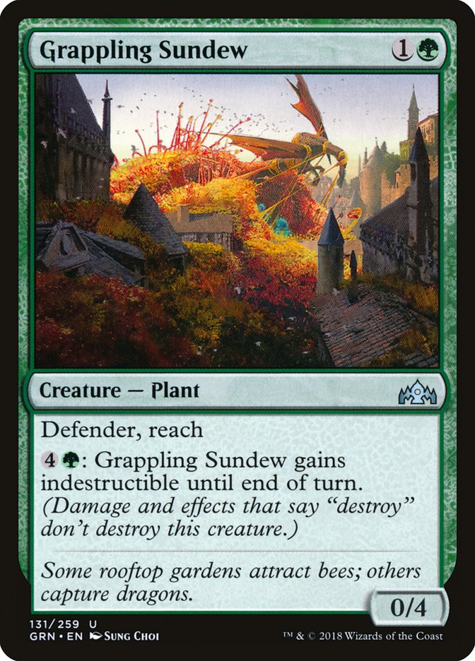 Grappling Sundew [Guilds of Ravnica] | Play N Trade Winnipeg