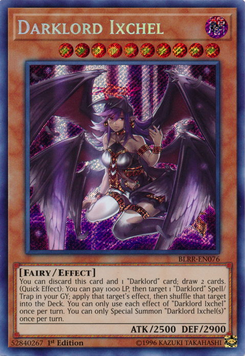 Darklord Ixchel [BLRR-EN076] Secret Rare | Play N Trade Winnipeg