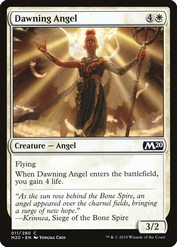 Dawning Angel [Core Set 2020] | Play N Trade Winnipeg