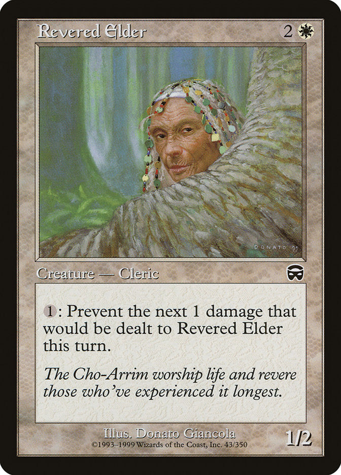 Revered Elder [Mercadian Masques] | Play N Trade Winnipeg