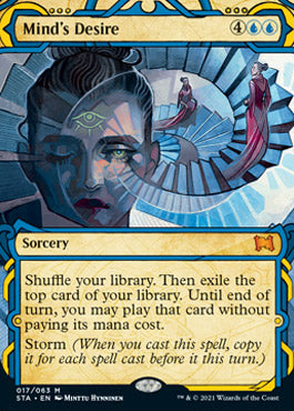 Mind's Desire (Etched Foil) [Strixhaven Mystical Archive] | Play N Trade Winnipeg