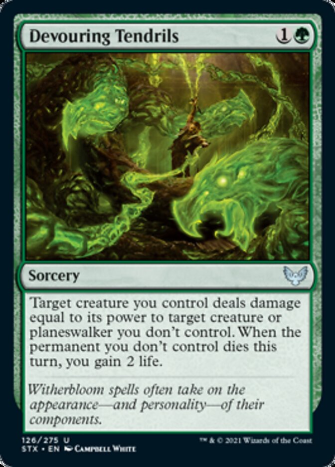Devouring Tendrils [Strixhaven: School of Mages] | Play N Trade Winnipeg