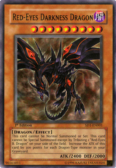 Red-Eyes Darkness Dragon [SD1-EN001] Ultra Rare | Play N Trade Winnipeg