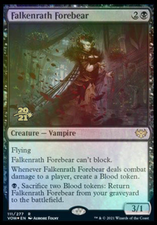 Falkenrath Forebear [Innistrad: Crimson Vow Prerelease Promos] | Play N Trade Winnipeg