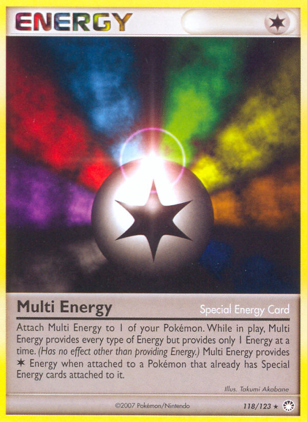Multi Energy (118/123) [Diamond & Pearl: Mysterious Treasures] | Play N Trade Winnipeg