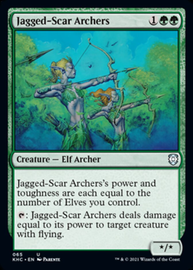 Jagged-Scar Archers [Kaldheim Commander] | Play N Trade Winnipeg