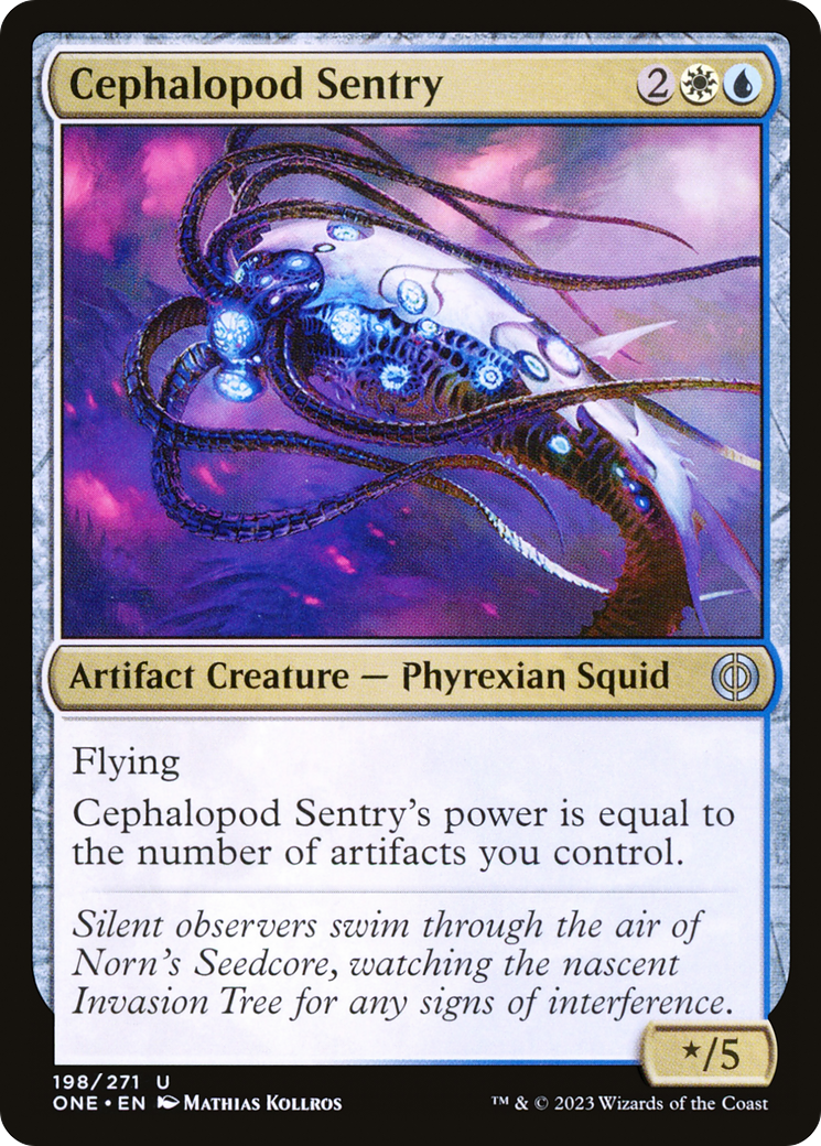 Cephalopod Sentry [Phyrexia: All Will Be One] | Play N Trade Winnipeg