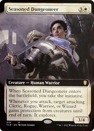 Seasoned Dungeoneer (Extended Art) [Commander Legends: Battle for Baldur's Gate] | Play N Trade Winnipeg