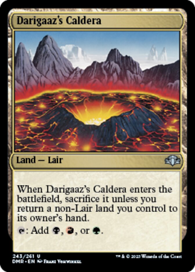 Darigaaz's Caldera [Dominaria Remastered] | Play N Trade Winnipeg