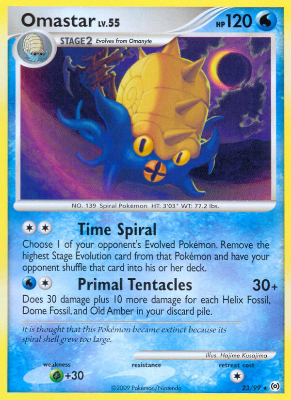 Omastar (23/99) [Platinum: Arceus] | Play N Trade Winnipeg