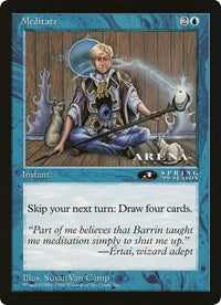 Meditate (Oversized) [Oversize Cards] | Play N Trade Winnipeg