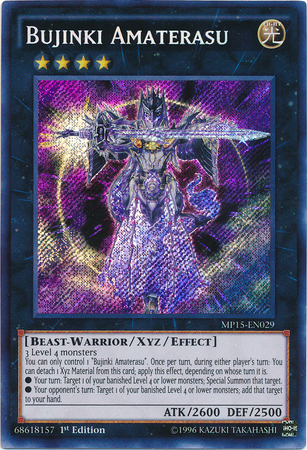 Bujinki Amaterasu [MP15-EN029] Secret Rare | Play N Trade Winnipeg