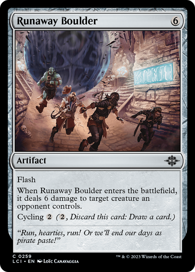 Runaway Boulder [The Lost Caverns of Ixalan] | Play N Trade Winnipeg