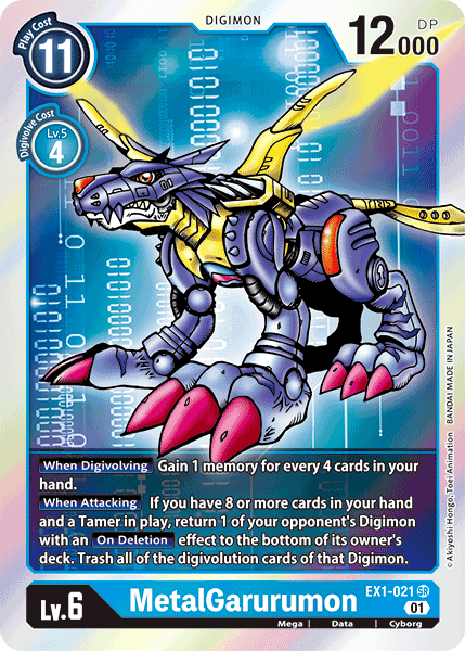 MetalGarurumon [EX1-021] [Classic Collection] | Play N Trade Winnipeg