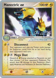 Manectric ex (101/107) (Mewtrick - Jason Klaczynski) [World Championships 2006] | Play N Trade Winnipeg