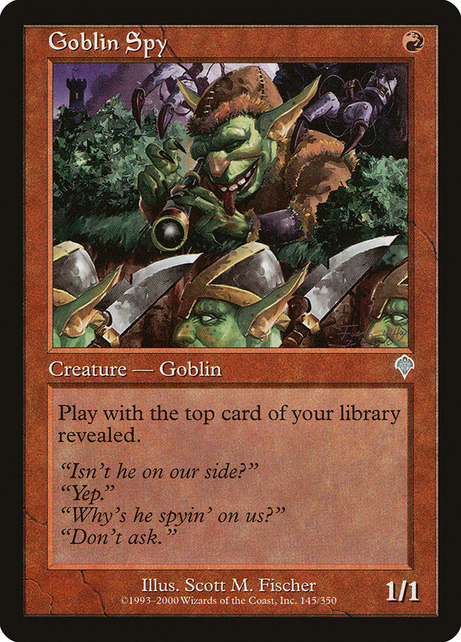 Goblin Spy [Invasion] | Play N Trade Winnipeg