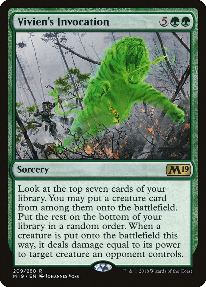 Vivien's Invocation [Core Set 2019] | Play N Trade Winnipeg