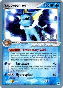 Vaporeon ex (110/113) (Eeveelutions - Jimmy Ballard) [World Championships 2006] | Play N Trade Winnipeg