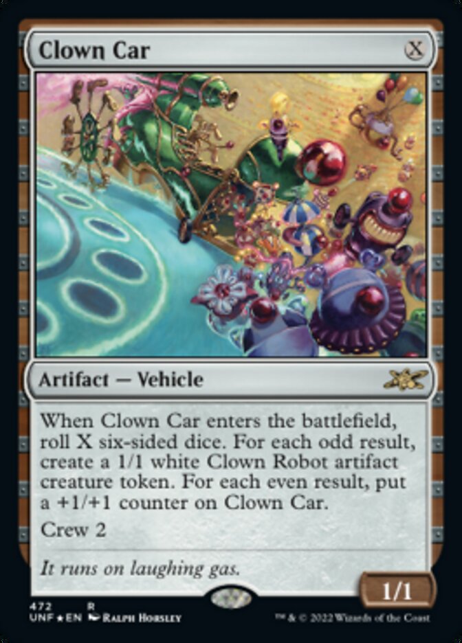 Clown Car (Galaxy Foil) [Unfinity] | Play N Trade Winnipeg