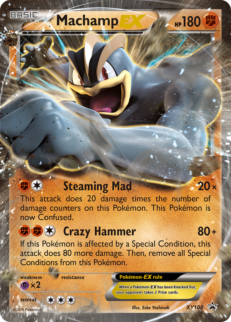 Machamp EX (XY108) [XY: Black Star Promos] | Play N Trade Winnipeg