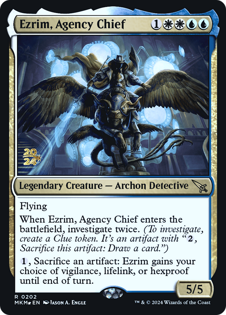 Ezrim, Agency Chief [Murders at Karlov Manor Prerelease Promos] | Play N Trade Winnipeg