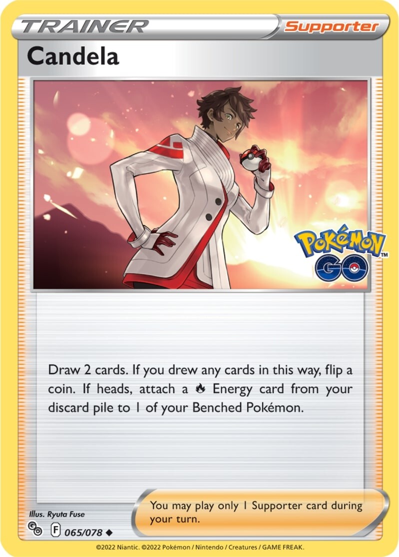 Candela (065/078) [Pokémon GO] | Play N Trade Winnipeg