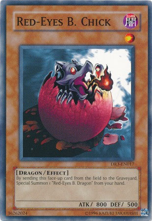 Red-Eyes B. Chick [DR3-EN017] Common | Play N Trade Winnipeg