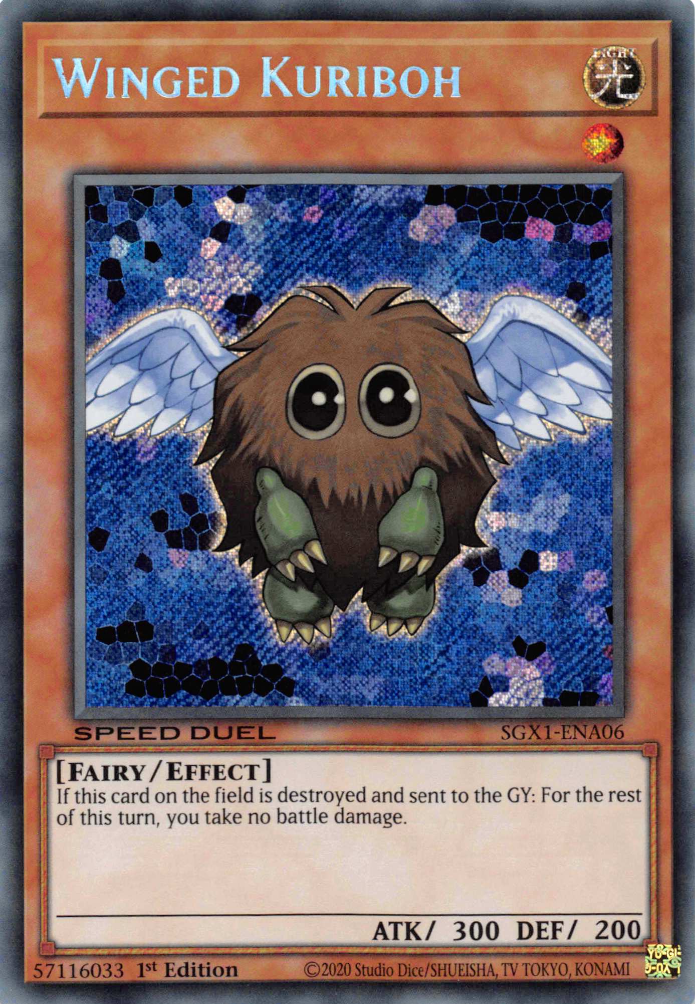 Winged Kuriboh [SGX1-ENA06] Secret Rare | Play N Trade Winnipeg