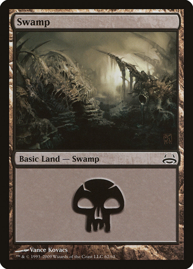 Swamp (62) [Duel Decks: Divine vs. Demonic] | Play N Trade Winnipeg