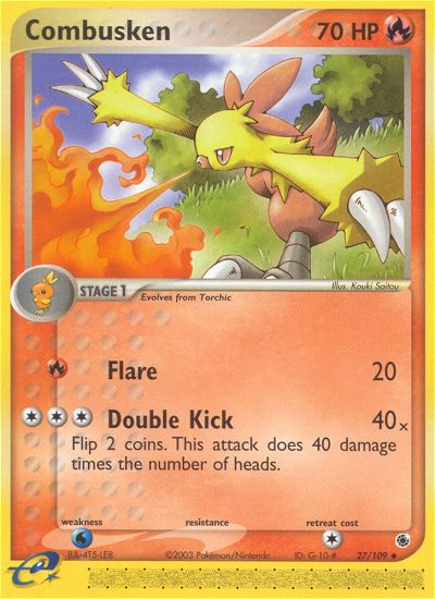 Combusken (27/109) [EX: Ruby & Sapphire] | Play N Trade Winnipeg