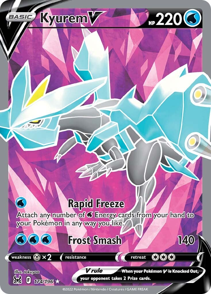 Kyurem V (174/196) [Sword & Shield: Lost Origin] | Play N Trade Winnipeg