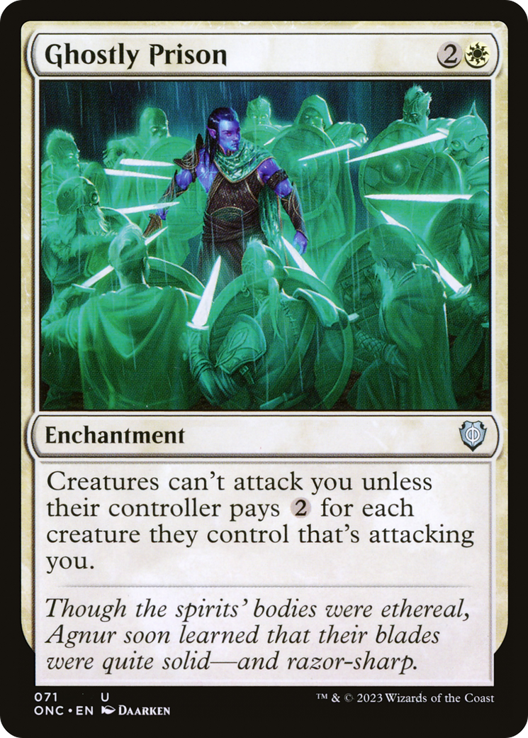 Ghostly Prison [Phyrexia: All Will Be One Commander] | Play N Trade Winnipeg