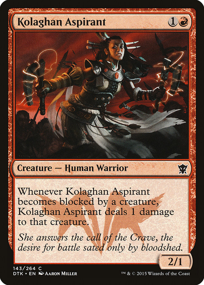 Kolaghan Aspirant [Dragons of Tarkir] | Play N Trade Winnipeg