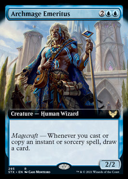 Archmage Emeritus (Extended) [Strixhaven: School of Mages] | Play N Trade Winnipeg