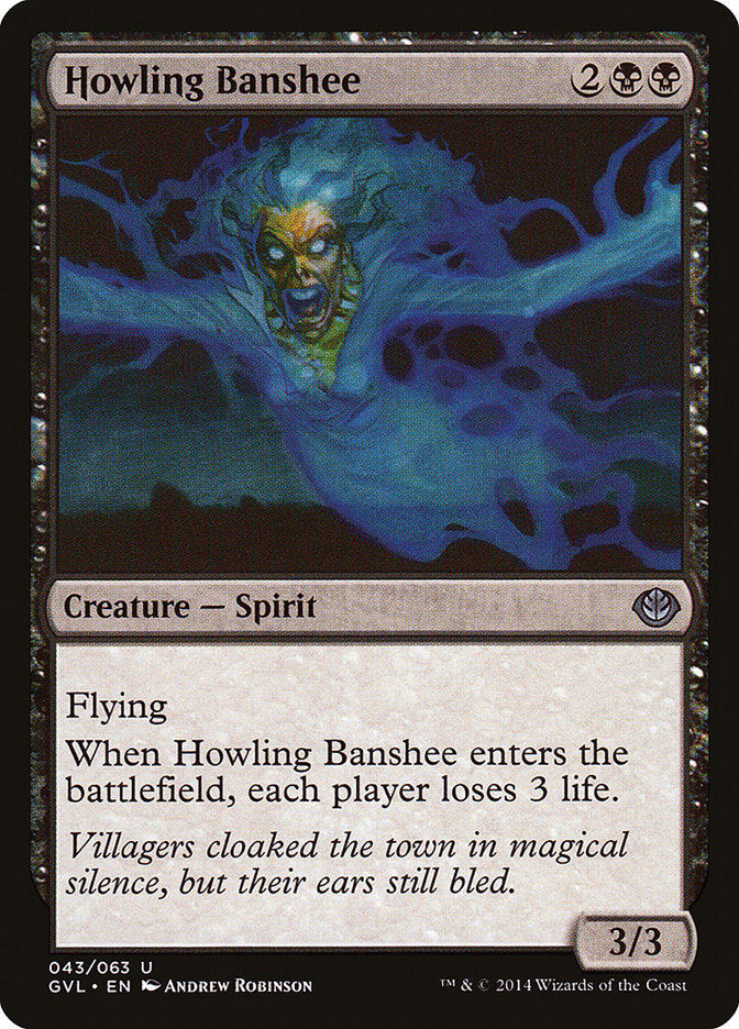 Howling Banshee (Garruk vs. Liliana) [Duel Decks Anthology] | Play N Trade Winnipeg