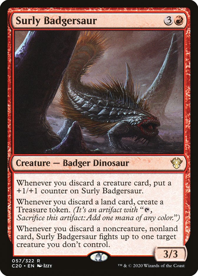 Surly Badgersaur [Commander 2020] | Play N Trade Winnipeg