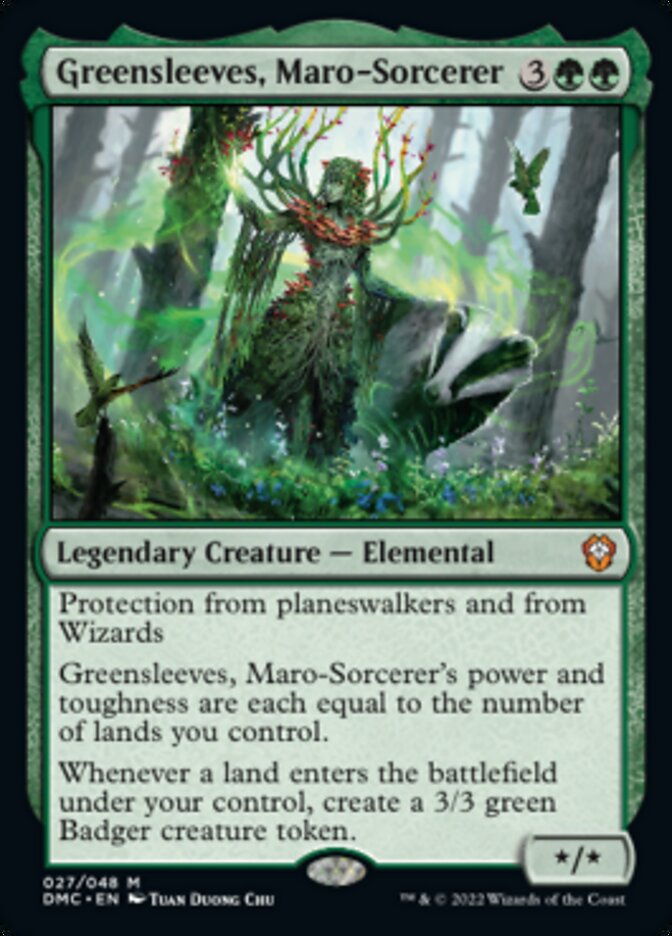 Greensleeves, Maro-Sorcerer [Dominaria United Commander] | Play N Trade Winnipeg