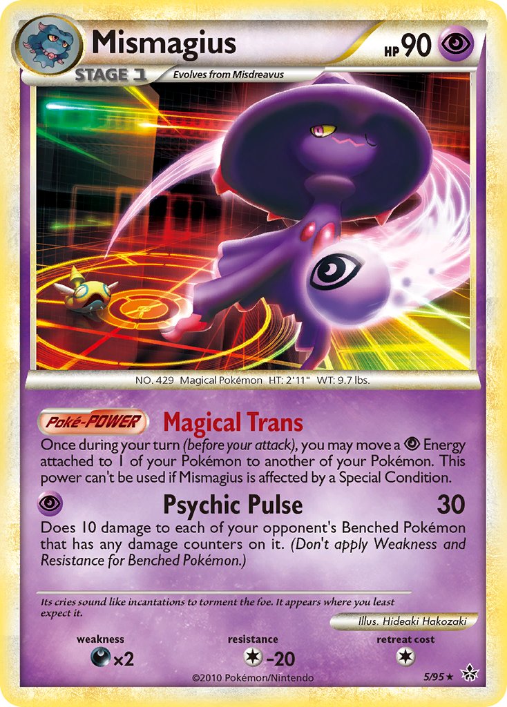Mismagius (5/95) (Theme Deck Exclusive) [HeartGold & SoulSilver: Unleashed] | Play N Trade Winnipeg