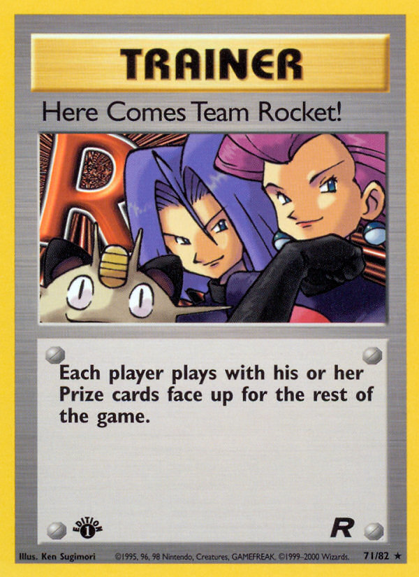 Here Comes Team Rocket! (71/82) [Team Rocket 1st Edition] | Play N Trade Winnipeg