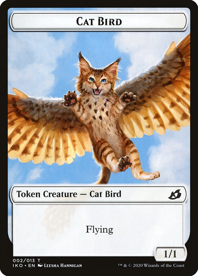 Cat Bird [Ikoria: Lair of Behemoths Tokens] | Play N Trade Winnipeg