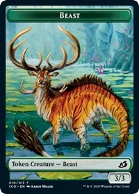 Beast (010) // Hydra Double-sided Token [Commander 2020 Tokens] | Play N Trade Winnipeg