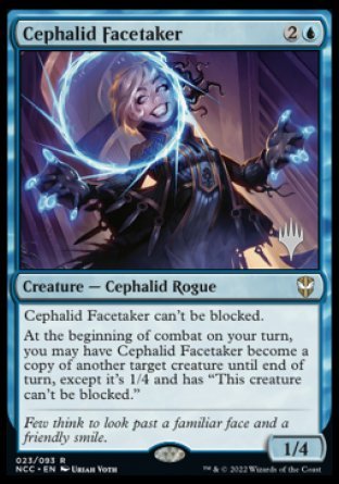 Cephalid Facetaker (Promo Pack) [Streets of New Capenna Commander Promos] | Play N Trade Winnipeg