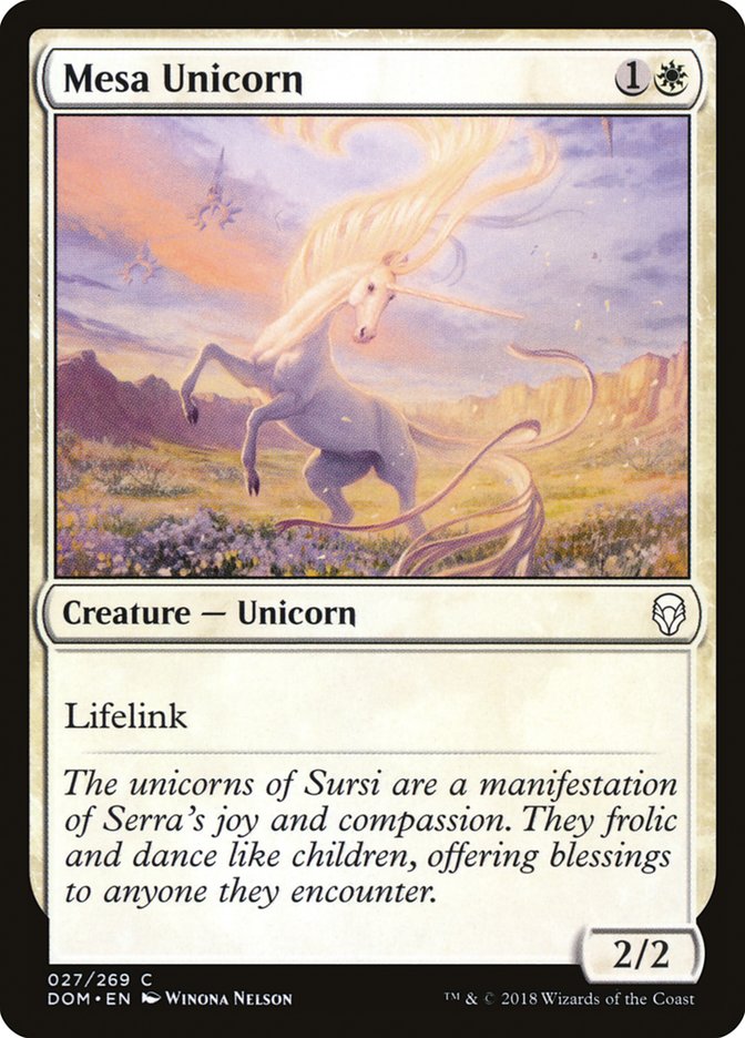 Mesa Unicorn [Dominaria] | Play N Trade Winnipeg