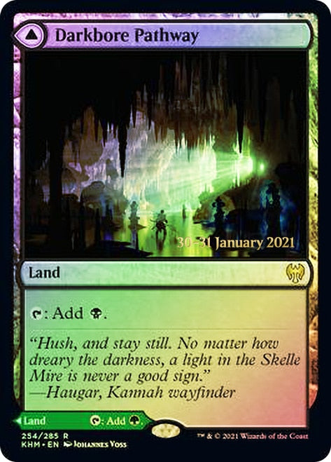 Darkbore Pathway // Slitherbore Pathway [Kaldheim Prerelease Promos] | Play N Trade Winnipeg