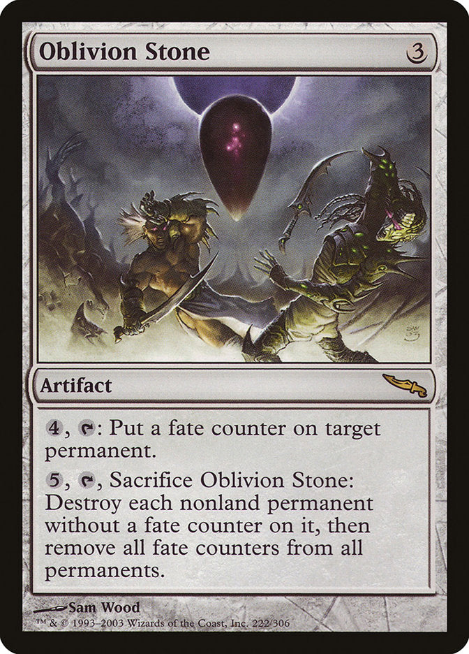 Oblivion Stone [Mirrodin] | Play N Trade Winnipeg